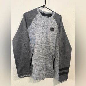 Hurley Gray and Black Sweatshirt